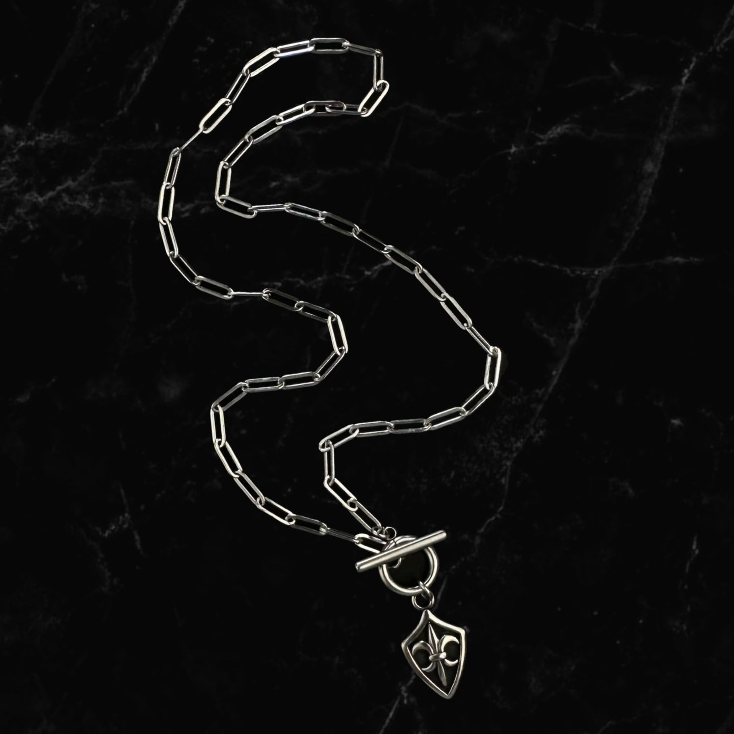 Joan's Shield Necklace